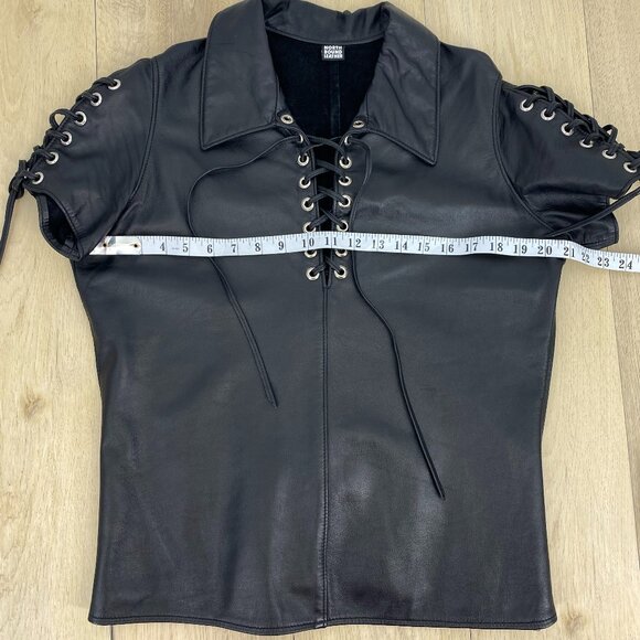 Men's North Bound Leather Lace Up Top Sz Med - Picture 11 of 13